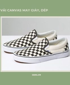 Vải Canvas Trong Thiết Kế Giày Dép