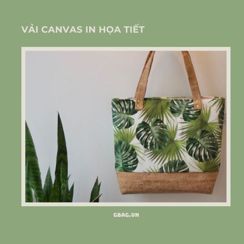 vai canvas in hoa tiet