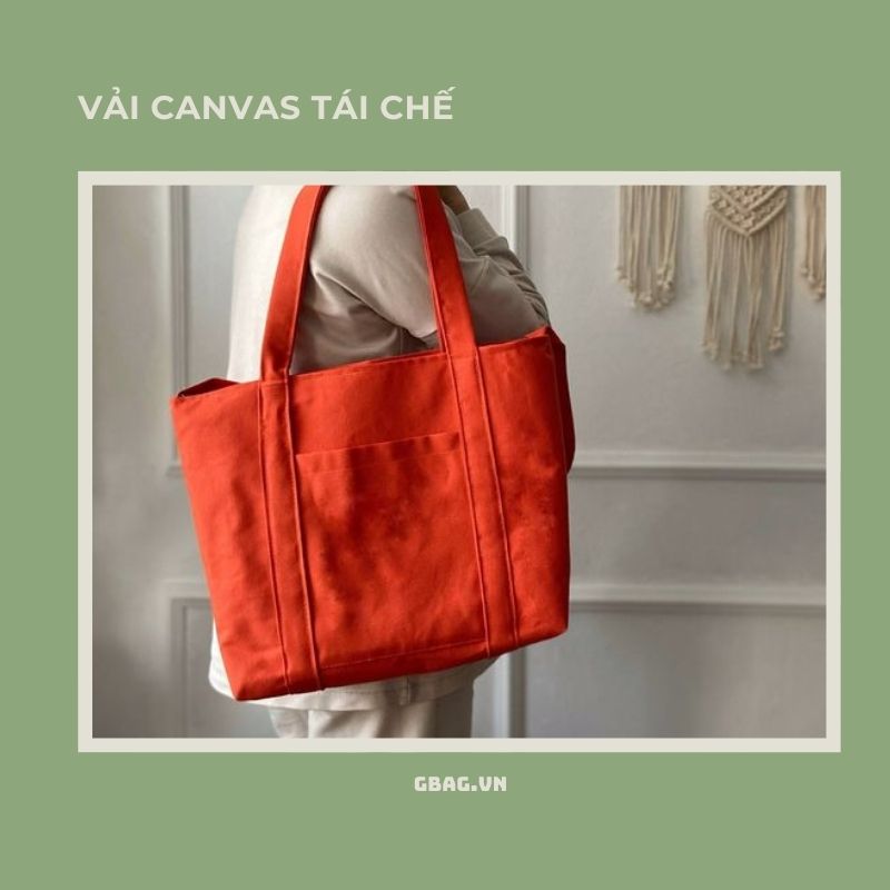 vải canvas tái chế