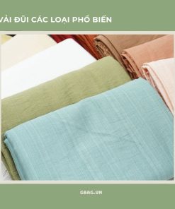 Các loại vải đũi phổ biến trên thị trường