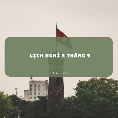 lịch nghỉ lễ 2 tháng 9 2024